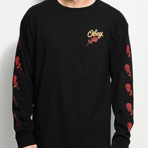 Obey Long Sleeve - Rose Design